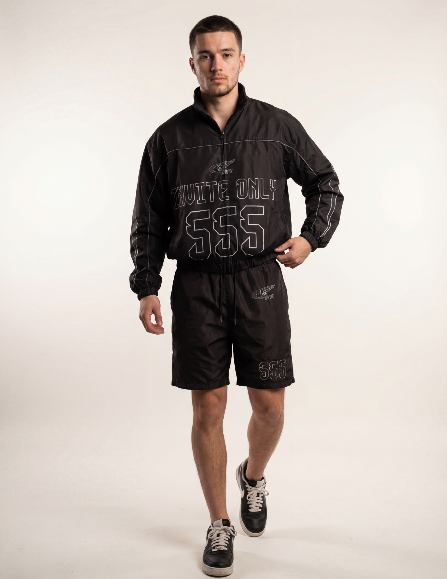 555 FASTLANE BLACKOUT SHORT SET