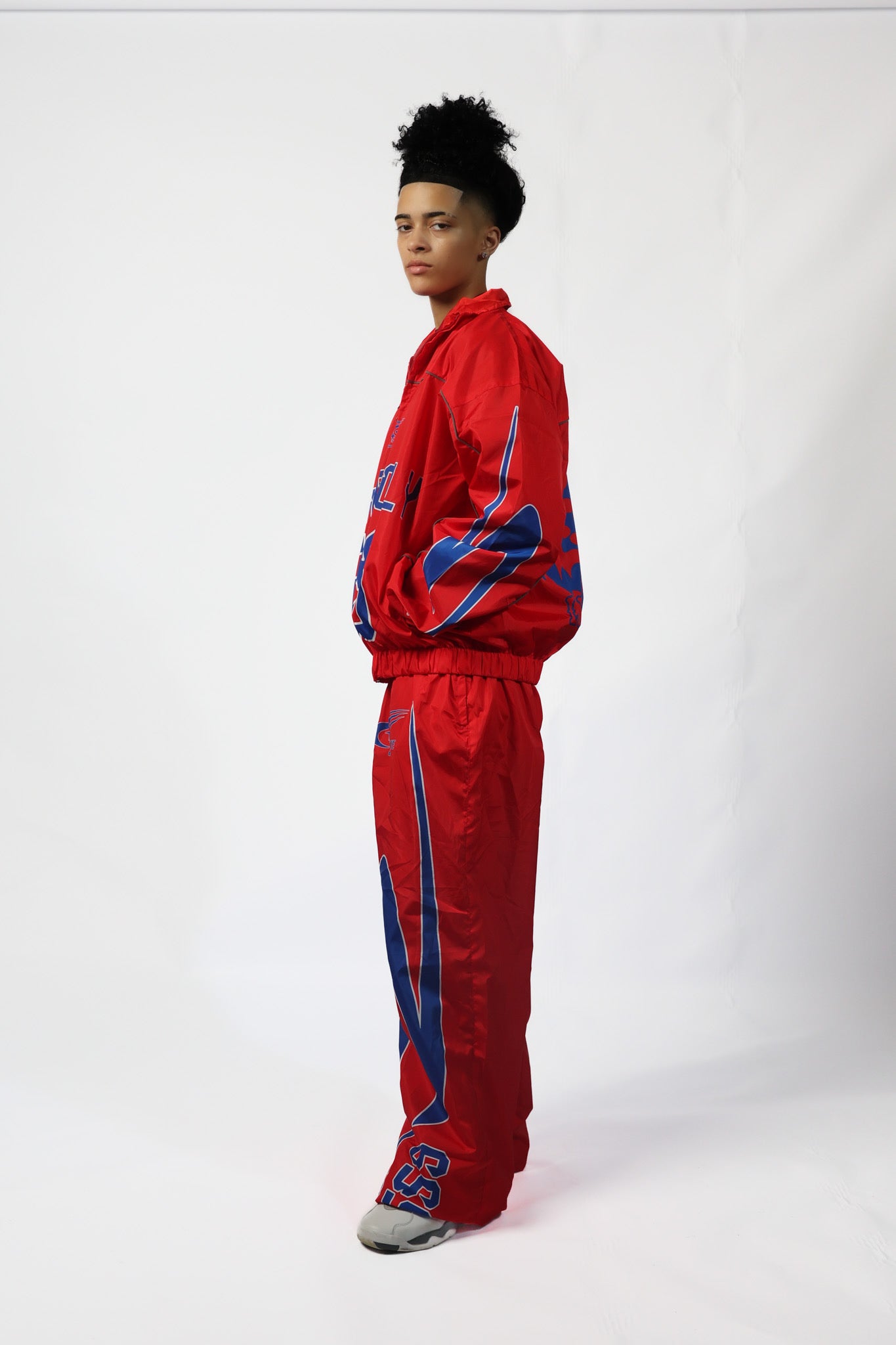 FASTLANE RED/BLUE WINDBREAKER SET